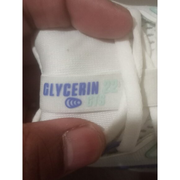 Brooks Glycerin GTS 22 Womens Size 8 B Blue Pink Athletic Running Shoes Sneakers - Picture 10 of 15